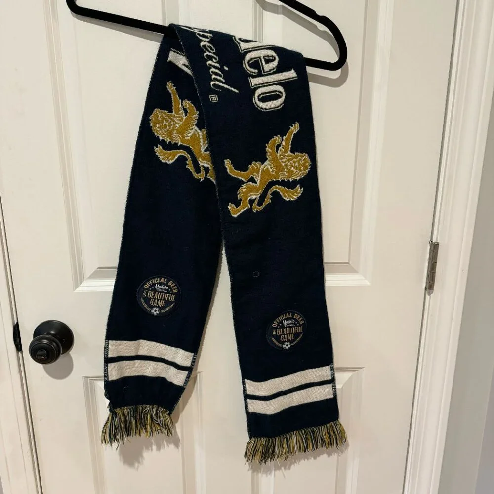 Modelo‎ Blue Knitted Scarf - Size Adult